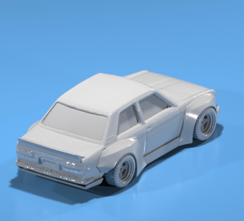 body kit for hot wheels Datsun 510 sedan