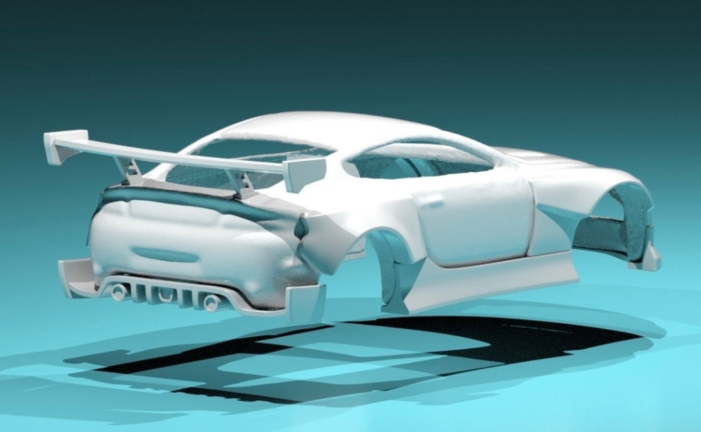 Body kit for hot wheels Aston Martin V8 vantage