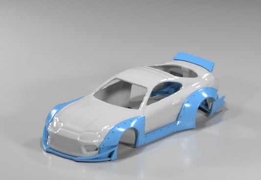 body kit for Hot Wheels Toyota Supra rocket bunny style