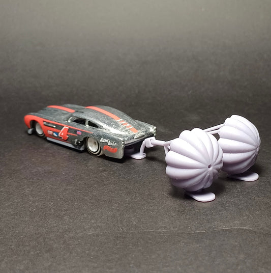 Universal Open Drag Parachute for hot wheels