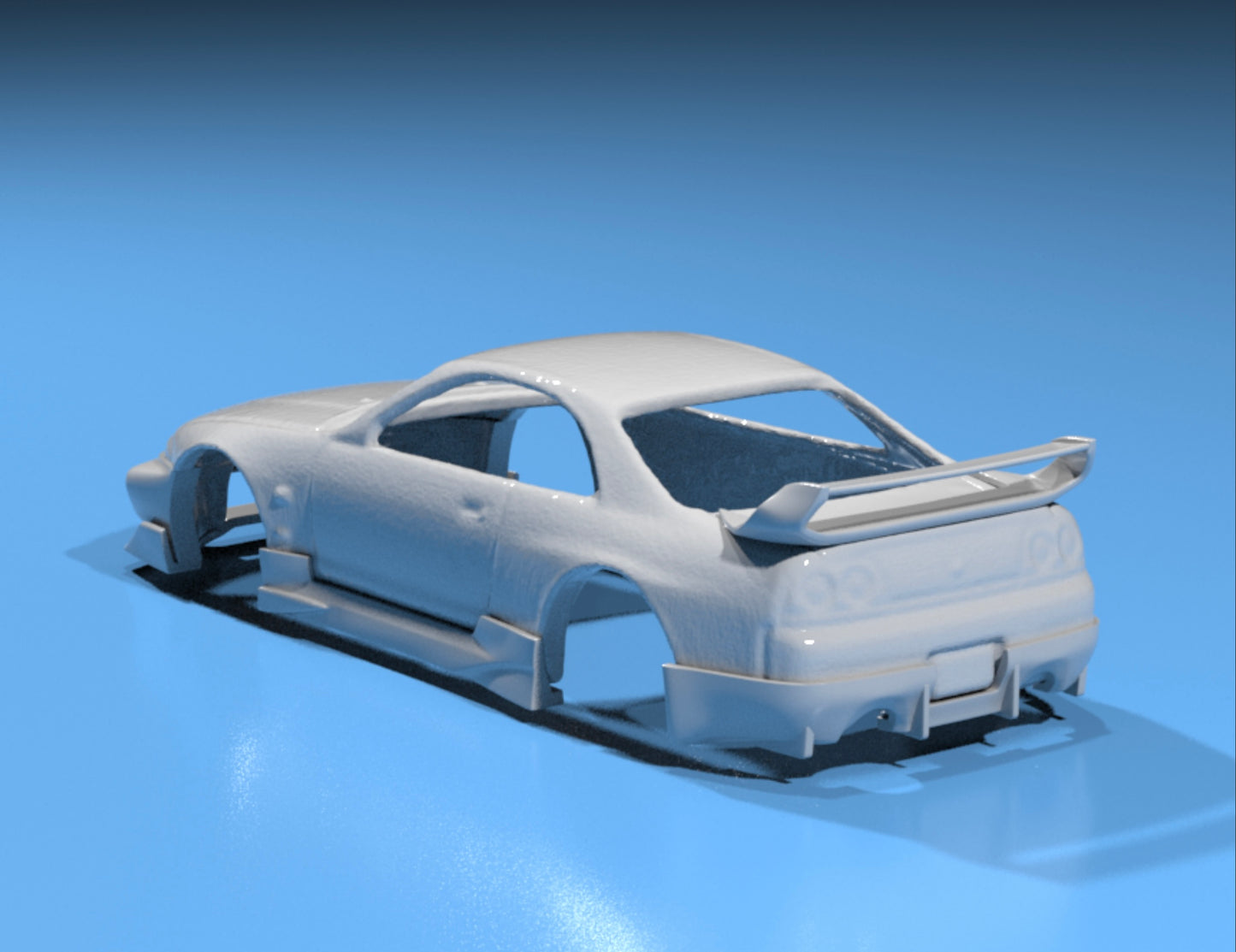 body kit for Hot Wheels Nissan GTR R33 veil side style