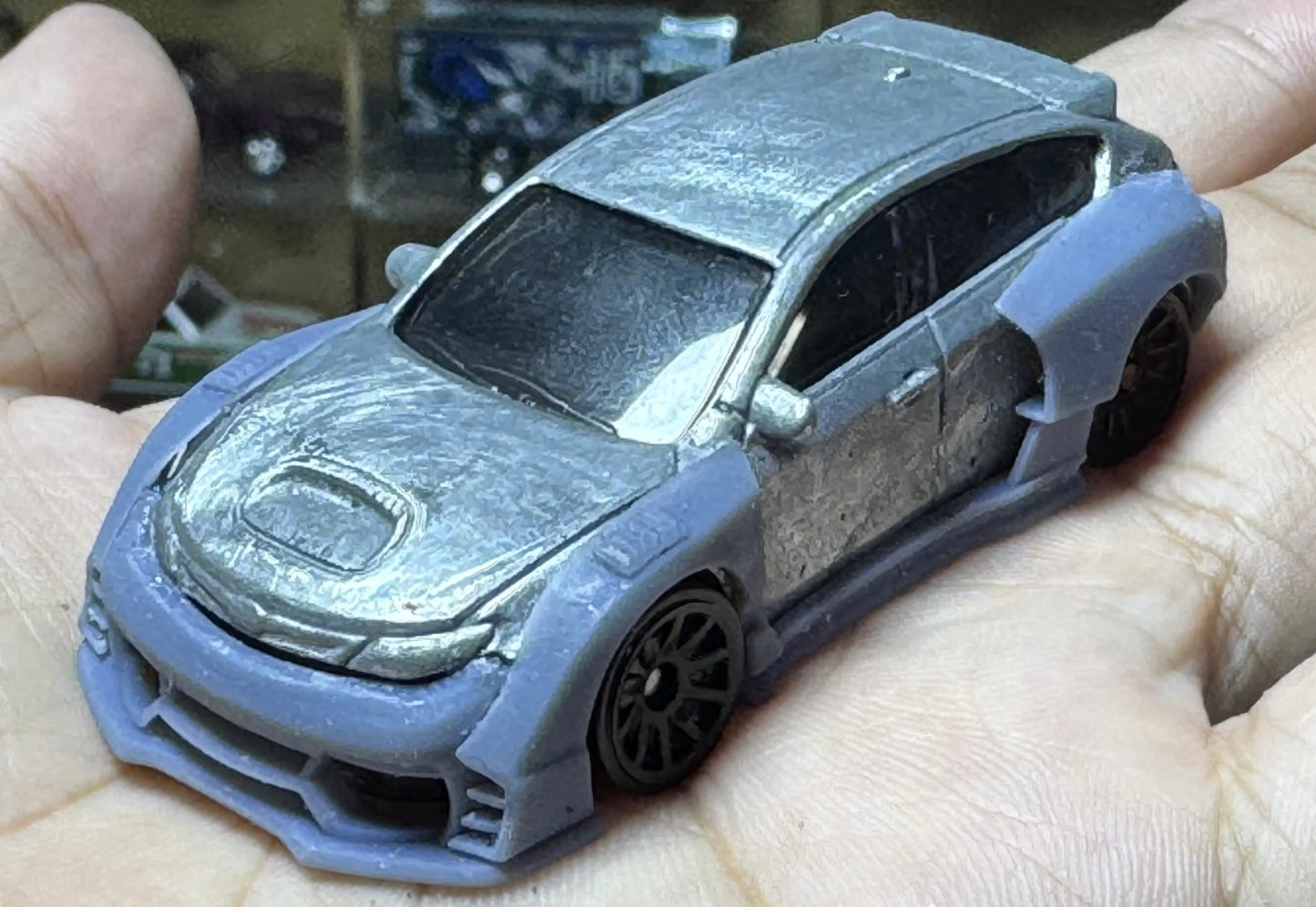 body kit for Hot Wheels WRX STI fatboi style