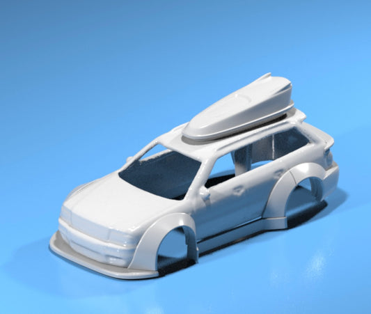 body kit for Hot Wheels Audi RS2 RWB style
