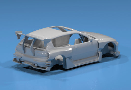 body kit for Hot Wheels Honda Civic EG fatboi style