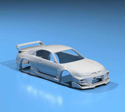 body kit for Hot Wheels Nissan GTR R33 veil side style