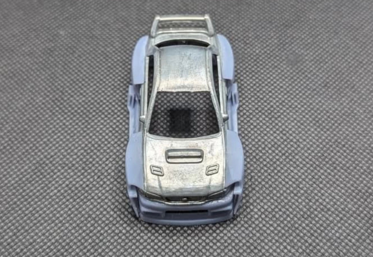 body kit for Hot Wheels Subaru 22B fatboi style