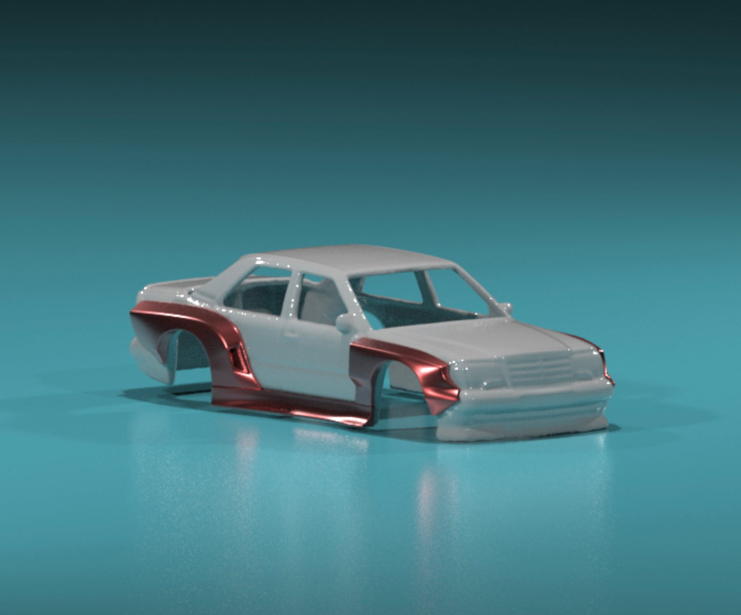 body kit for Hot Wheels Mercedes Benz E500