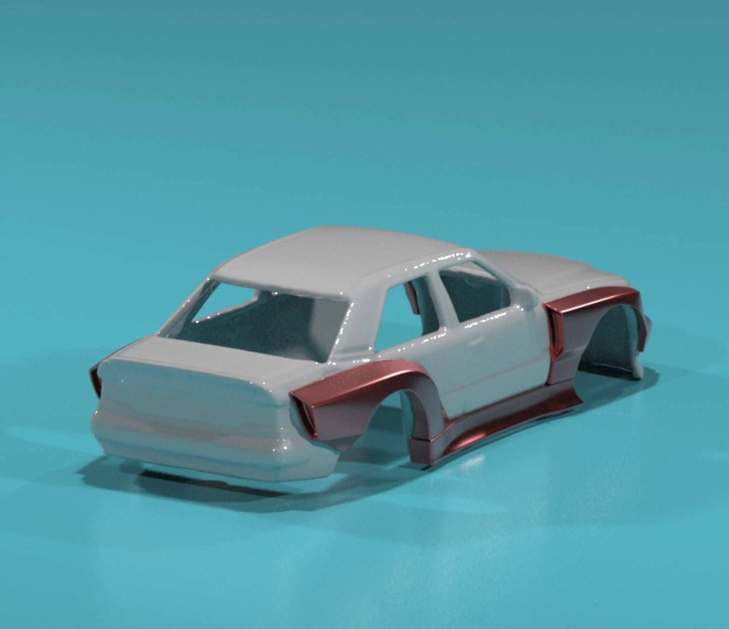 body kit for Hot Wheels Mercedes Benz E500