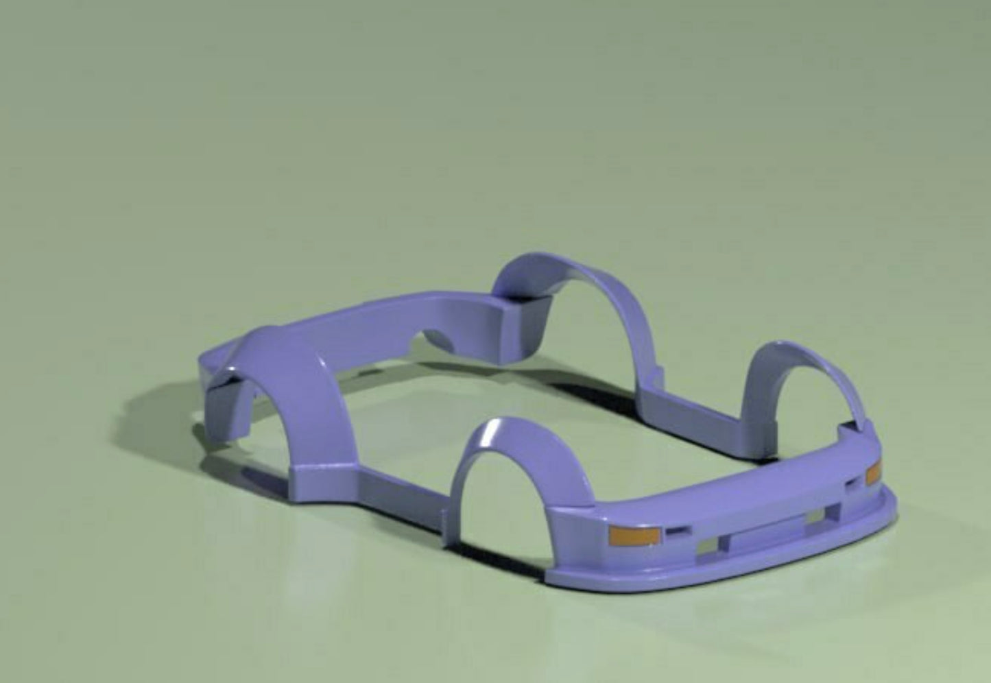 body kit for Hot Wheels Tooned Porsche RWB style