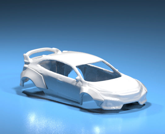 body kit for Hot Wheels Honda Civic FK Wide