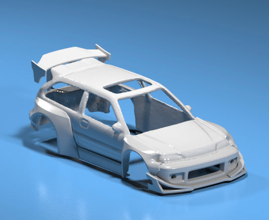 body kit for Hot Wheels Honda Civic EF pandem style