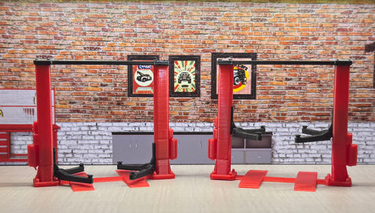 1:64 car lift for hot wheels and match box