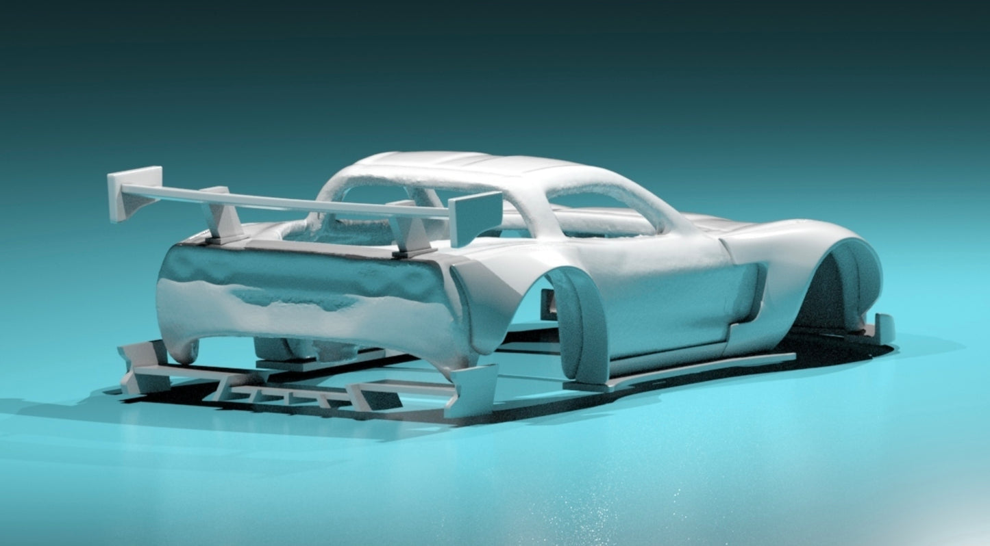 body kit for Hot Wheels Corvette C6