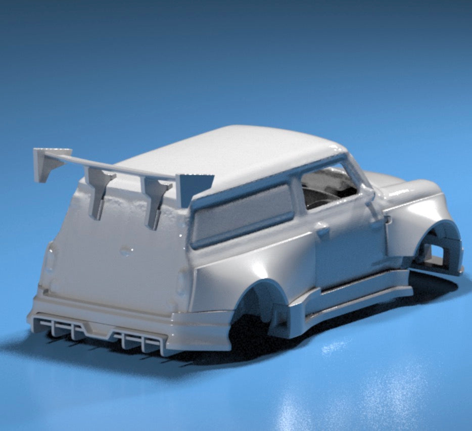 Body kit for hot wheels 67 Austin mini van