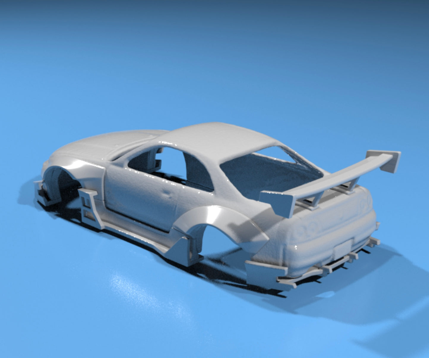 body kit for Hot Wheels Nissan R33 RB style