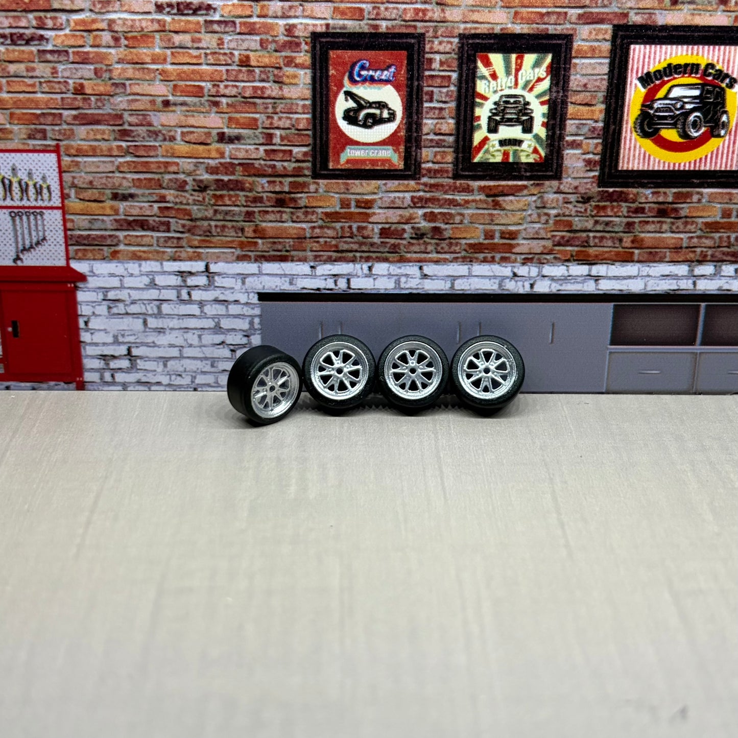 Chrome casting fifteen52s for hot wheels and match box