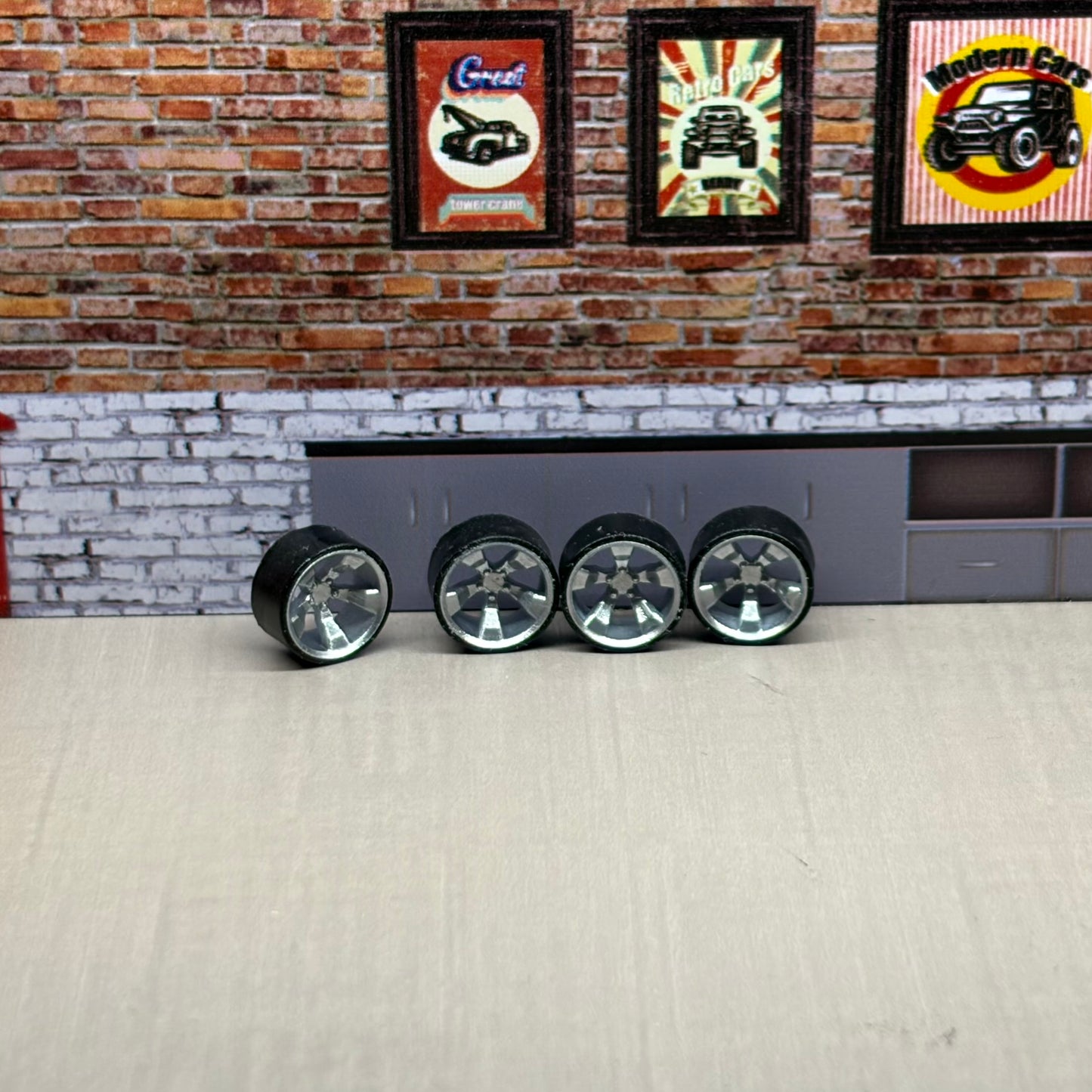 Chevy rims for hot wheels and match box 1:64