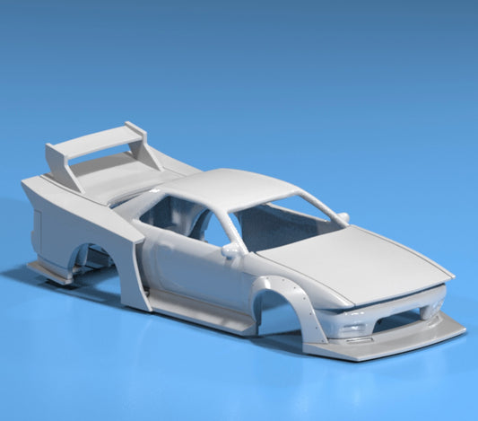 body kit for Hot Wheels Nissan GTR R32 LBWK style