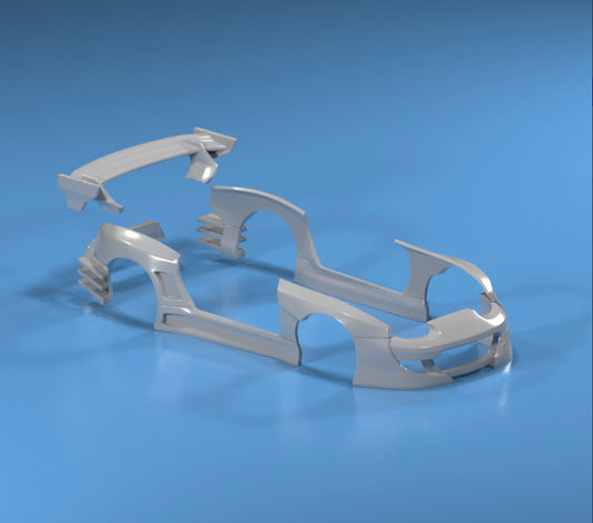 body kit for Hot Wheels Toyota Supra pandem style
