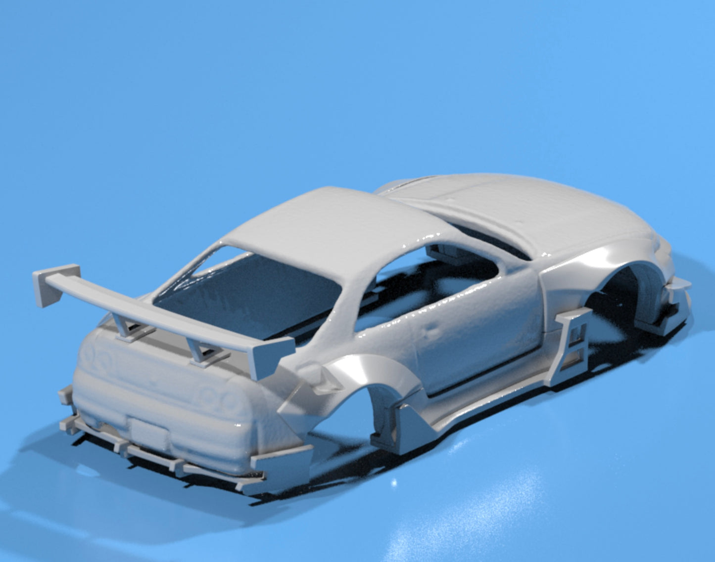 body kit for Hot Wheels Nissan R33 RB style