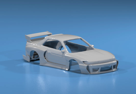 body kit for Hot Wheels Nissan Silvia S13 fatboi style