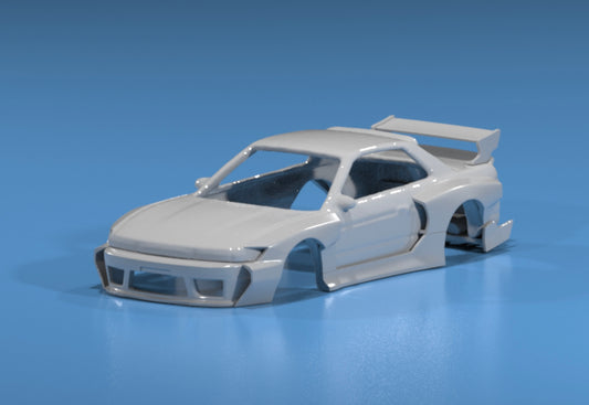 body kit for Hot Wheels Nissan Silvia S13 fatboi style