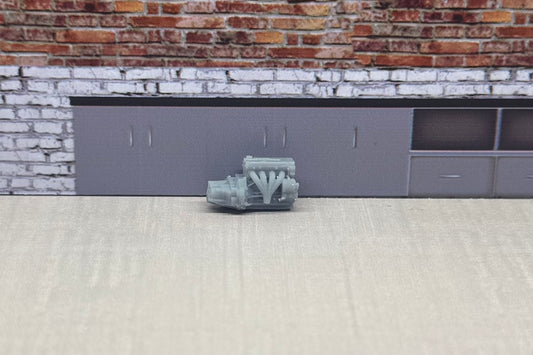 1:64 B18 engine for hot wheels and match box