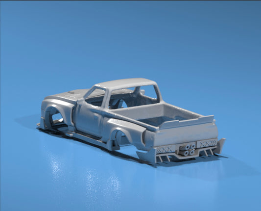 body kit for Hot Wheels Datsun 620 fatboi style