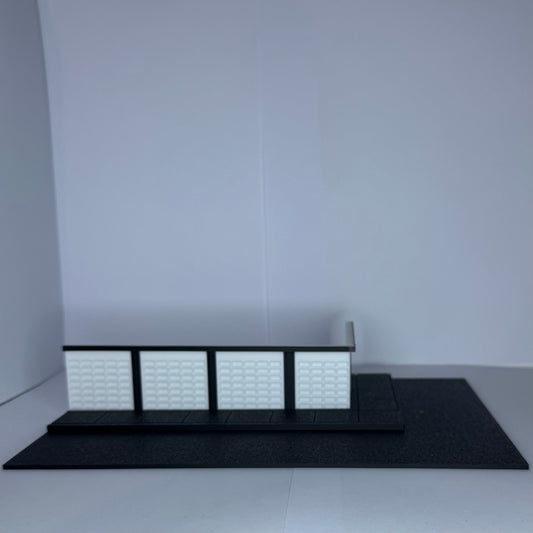 1:64 corner garages display