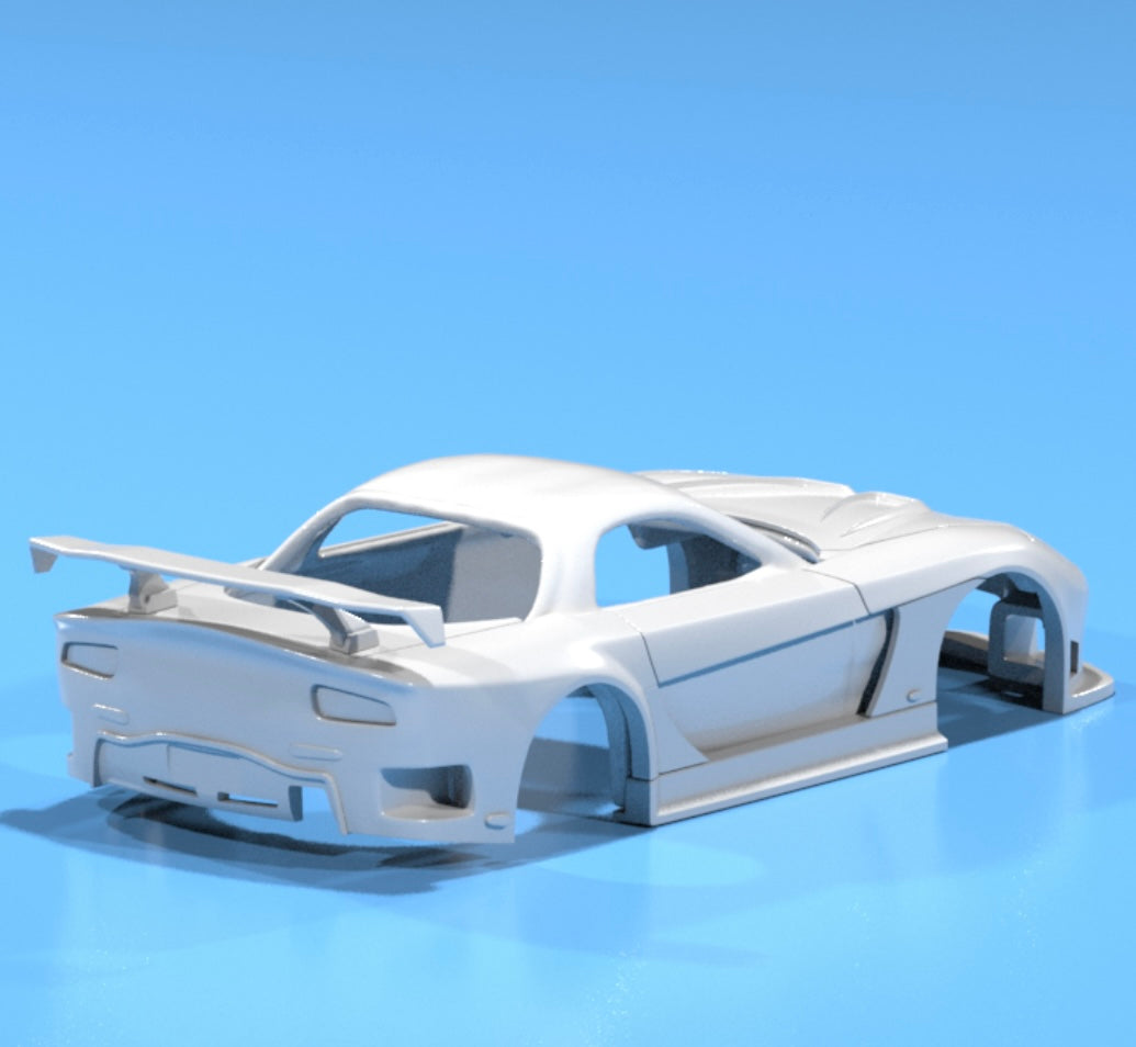 body kit for Hot Wheels Rx7 Veil side style
