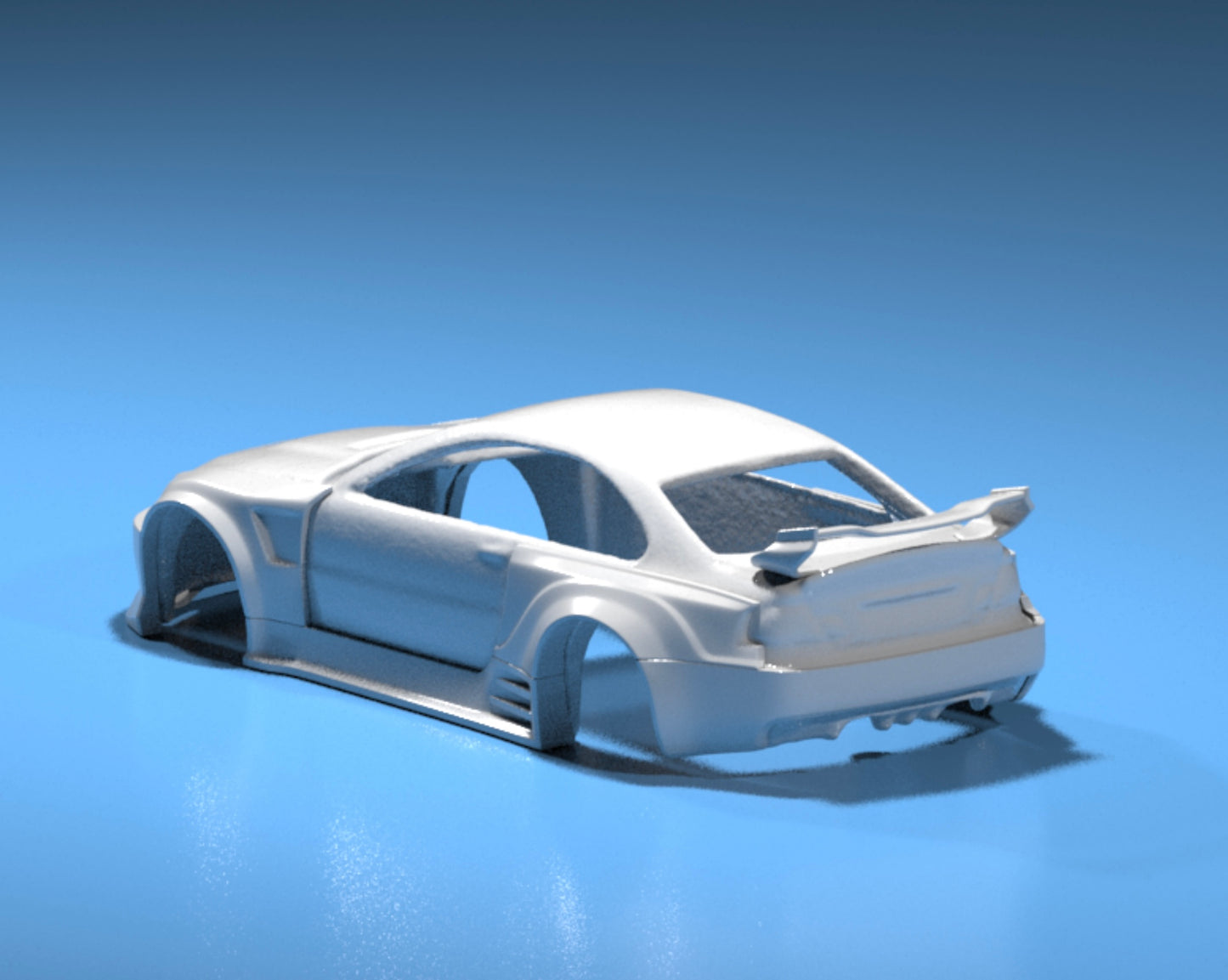 body kit for Hot Wheels BMW M3 E46 UFO style