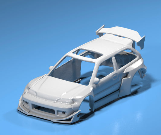 body kit for Hot Wheels Honda Civic EF pandem style