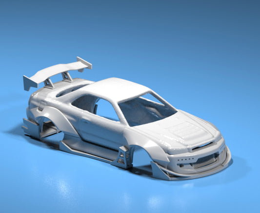 body kit for Hot Wheels Nissan R34 RB style