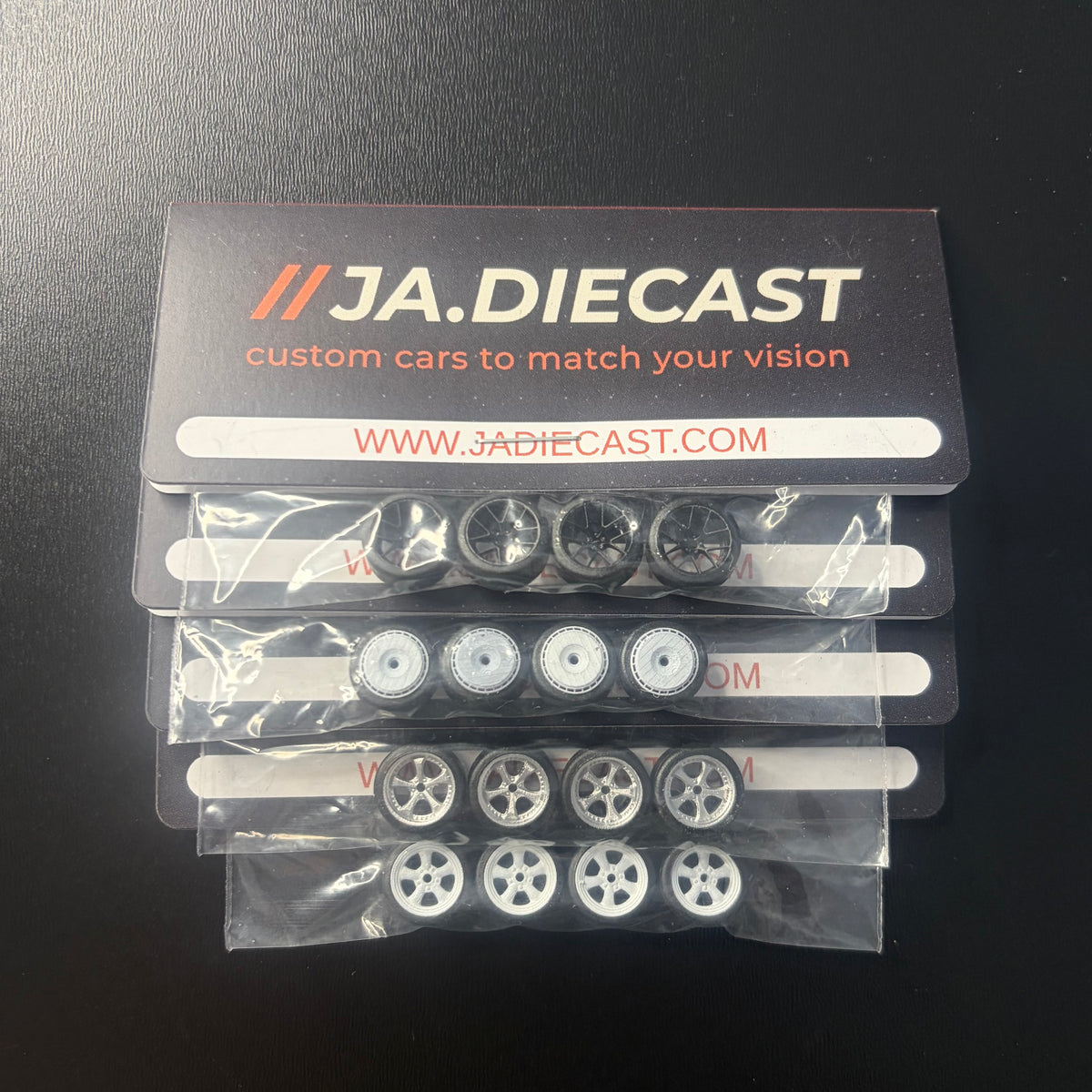 4 Pack Of Rims For 1:64 Hot Wheels And Match Box