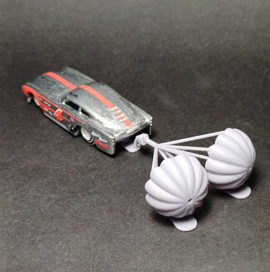 Universal Open Drag Parachute for hot wheels