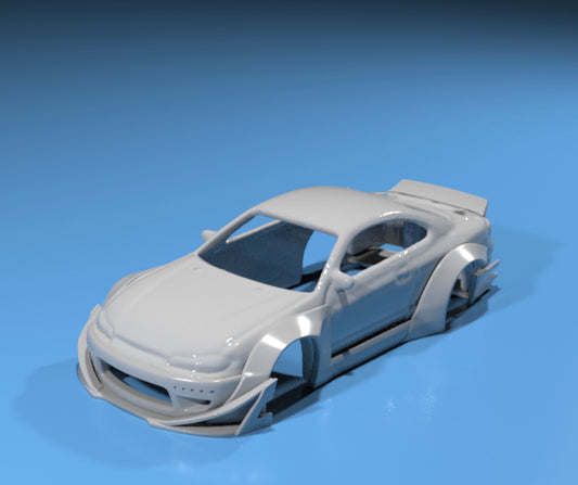 body kit for Hot Wheels Nissan Silvia S15 rocket bunny style