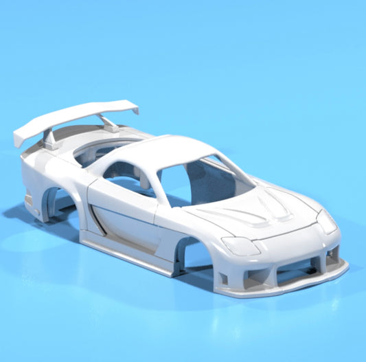 body kit for Hot Wheels Rx7 Veil side style