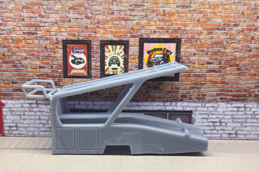 Double ramp trailer for hot wheels VW T2