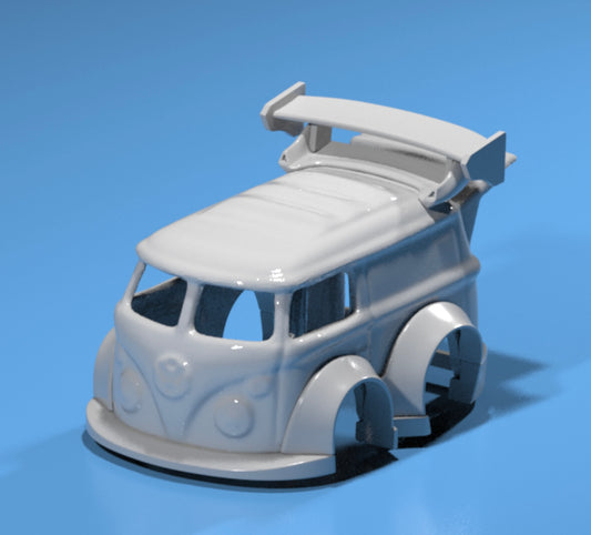 body kit for Hot Wheels Kool Kombi RWB style