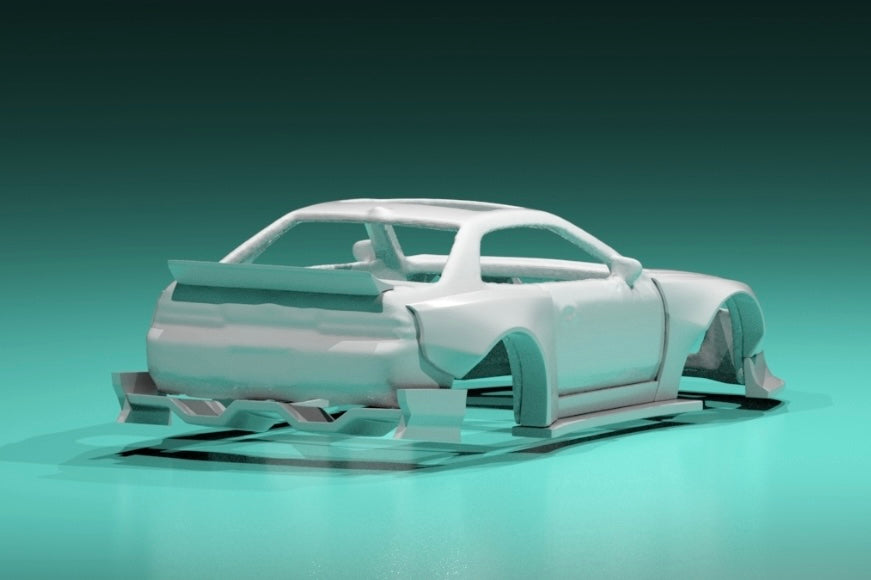 Body kit for hot wheels Honda prelude