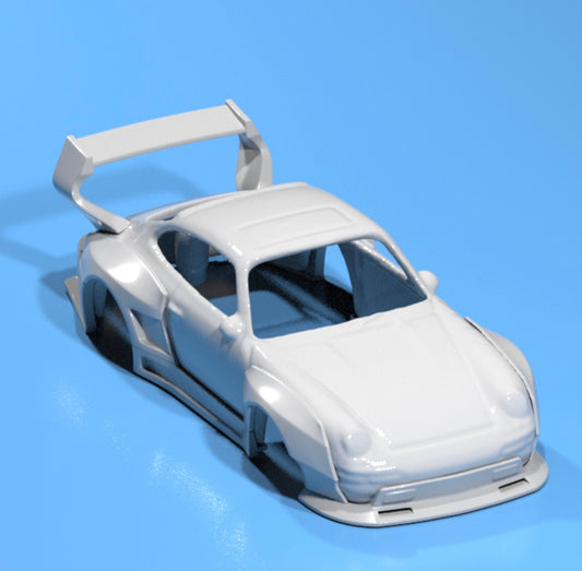 Body Kit For Hot Wheels 96 Porsche Carrera