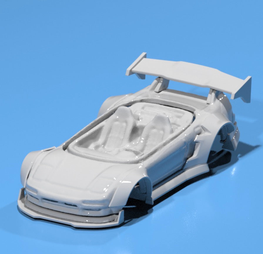 Body kit for hot wheels 90 Acura NSX 1:64