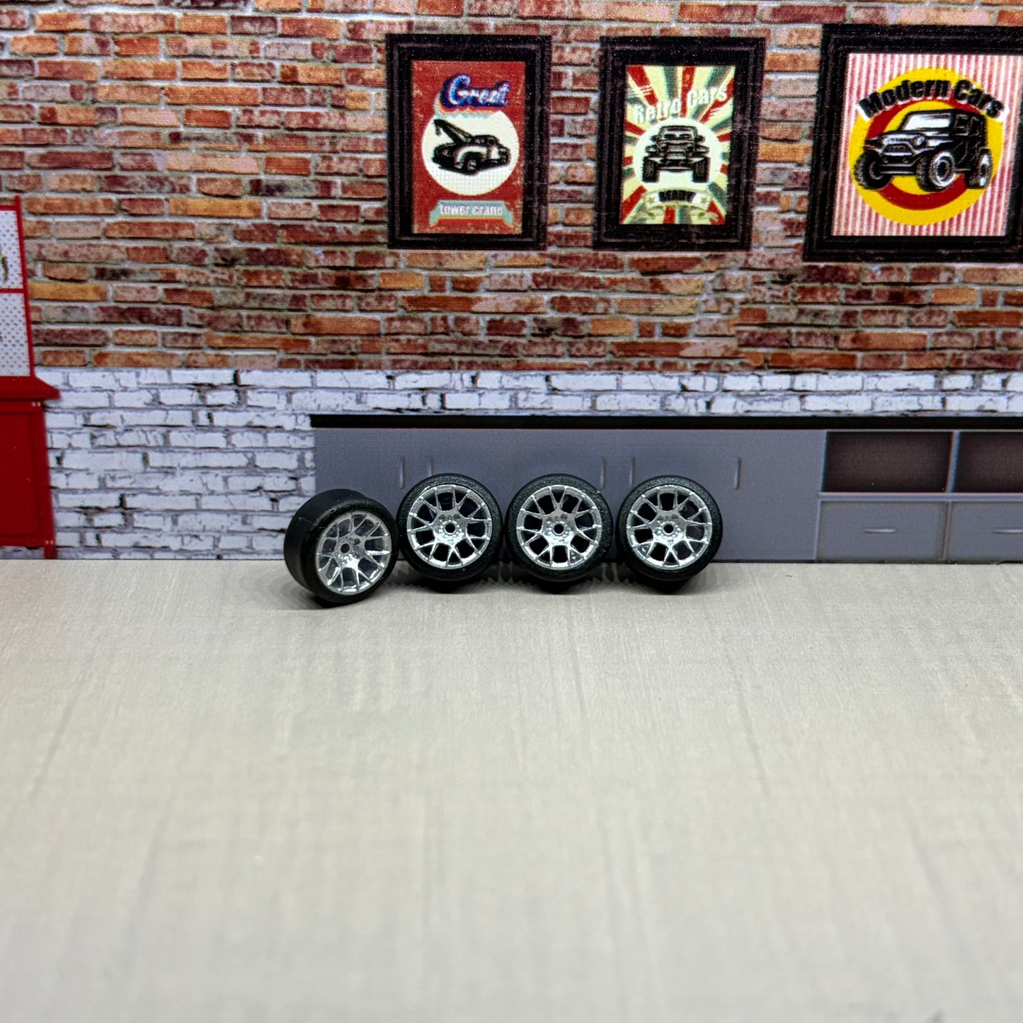 Chrome casting advan 7s for hot wheels and match box
