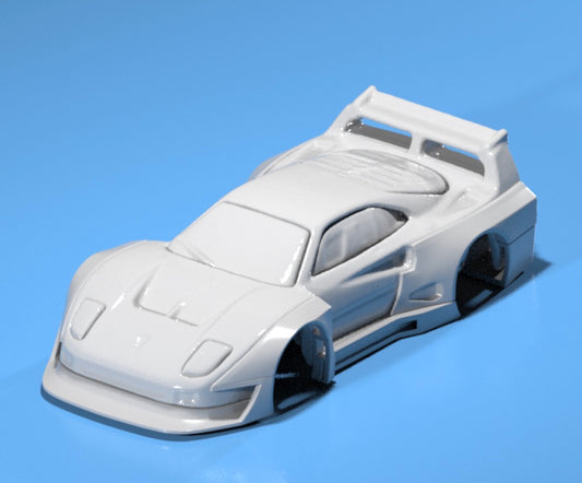 Street legend style body kit for hot wheels Ferrari F40 2025 version