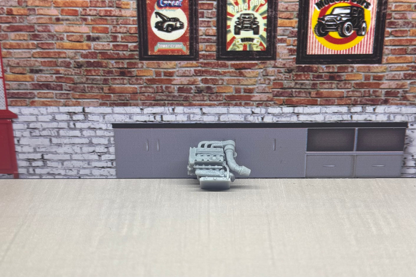 1:64 K20 engine for hot wheels and match box