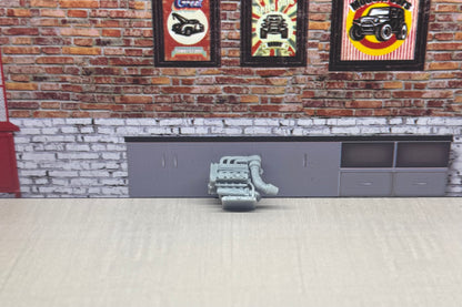 1:64 K20 engine for hot wheels and match box