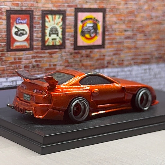 Fully custom 1:64 hot wheels Toyota Supra