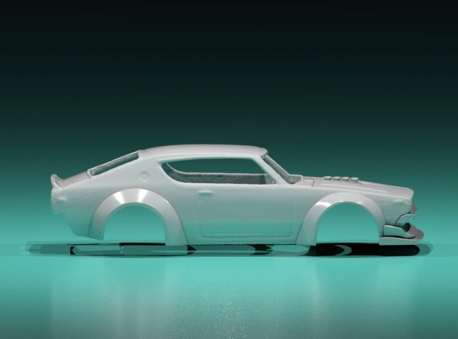 Body kit for hot wheels Nissan 2000GTR