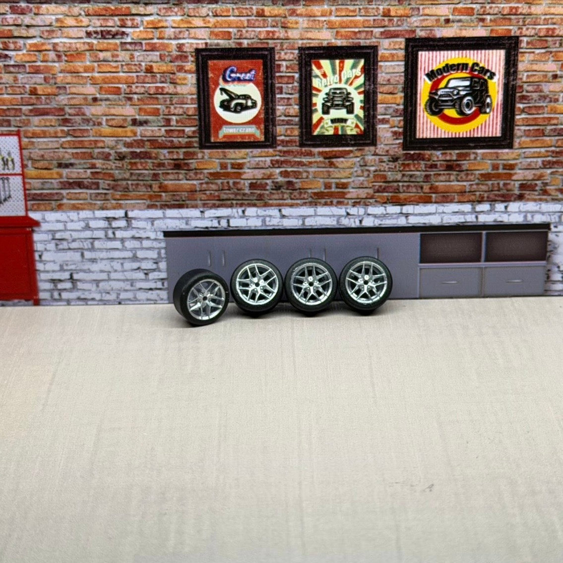Chrome casting rotiform spf for hot wheels and match box