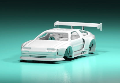 Body kit for hot wheels DMC Delorean